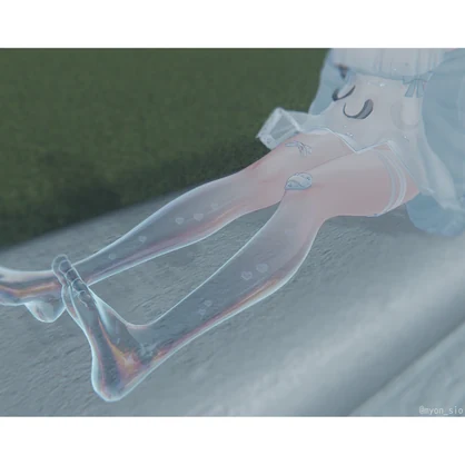 【18アバター対応】Fuwafuwa Particle【Aquaglassコラボ商品】