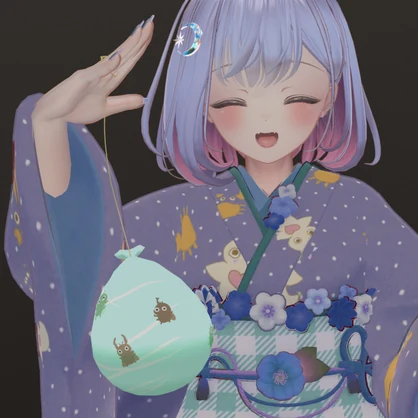 【VRChat想定】祭りだ！水風船ヨーヨー