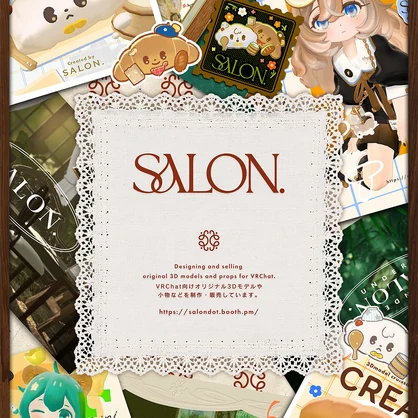 SALON. / ショップポスター