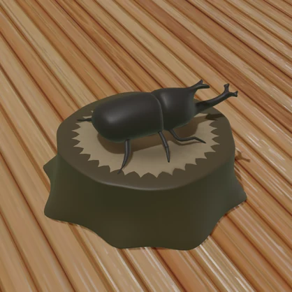 カブトムシ（無料）
