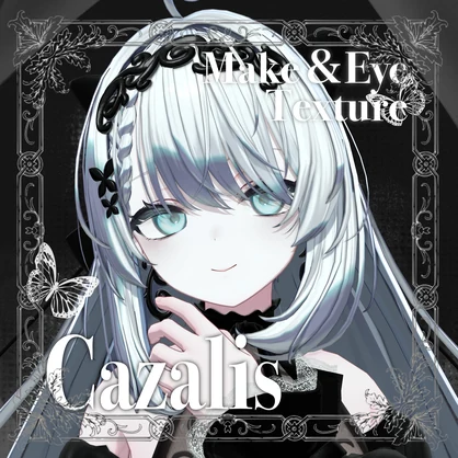 【cazalis専用】make up＆eye texture 🦋🖤