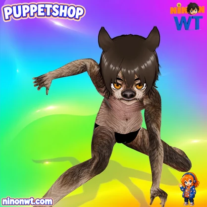 ウルフアバターテクスチャセット 3点セット | Wolf Avatar Texture Pack | 3 Textures