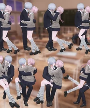 VRCポーズ15set (20Animation) Couple Pair Pose Vol.1