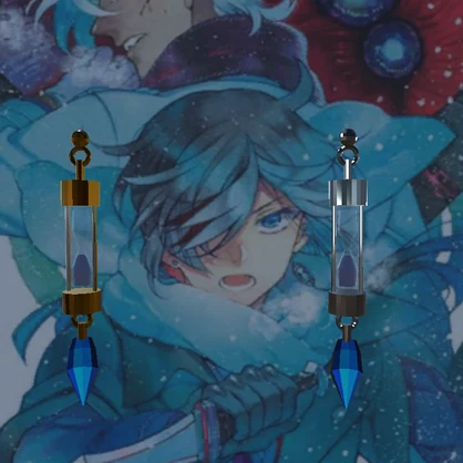 Vanitas Hourglass Earring