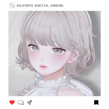 Initial Earring