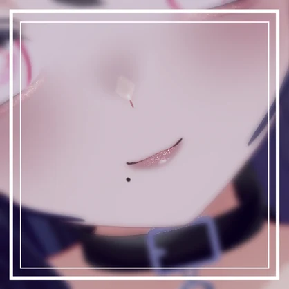 簡単導入☆キラキラ光る☆ラメ入りふんわりメイク　しなのver　メイクテクスチャ　◇Makeup unitypakage◇
