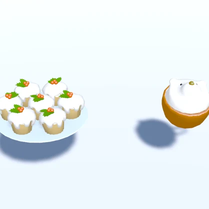 X-mas Objects Package(foods and drinks, 8pieces)