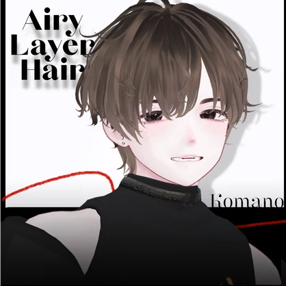 Airy Layer Hair【VRC想定hair】