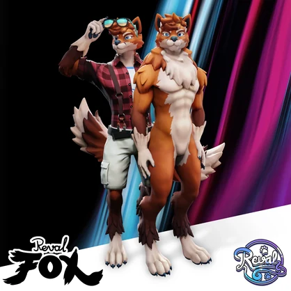 Reval Fox - VRChat Avatar Base 🦊