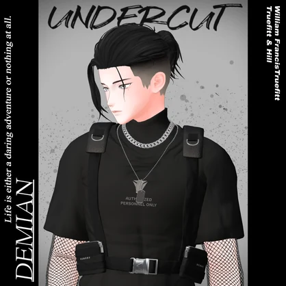 Undercut (for Men's avatars) #3BON