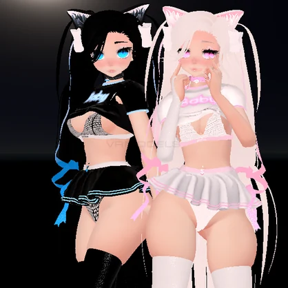 Kitten Pink&Blue
