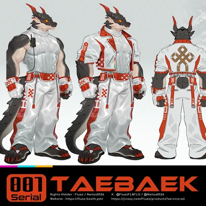 テベク - Taebaek - 태백 <オリジナル3Dモデル>