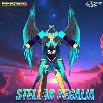 🌌 【VRoid正式版】Stellar Regalia / ギャラクシー衣装セット (Galaxy Void Outfit)【.vroidcustomitem】 🌌