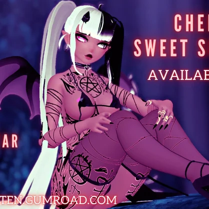 Cherry, Sweet Succubus Demon Avatar