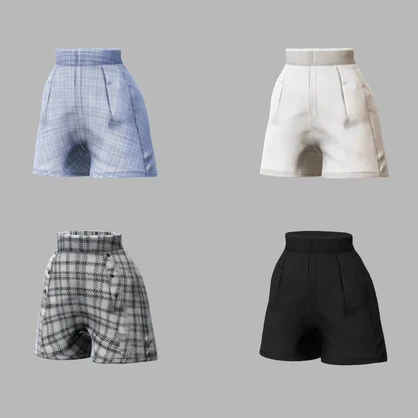 [マリシア] HighWaistShorts