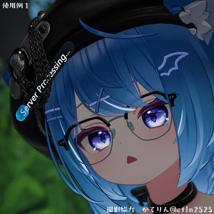【無料】よみこみバッジ【VRC想定】