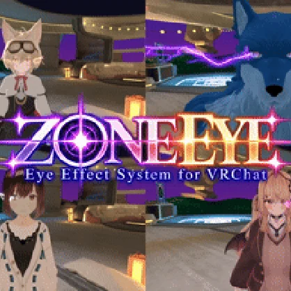 ZONE EYE | Lightning & Eye Glow Effects for VRChat Avatars