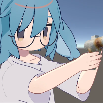 【VRChat想定】ちくわ銃