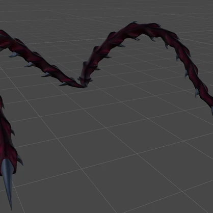 Saw Tail Kagune / Vrchat Asset