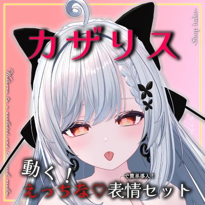 【カザリス/Cazalis専用】動く！えっちな♡カザリスちゃん表情セット