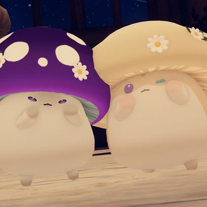 【はむ・Bird/鳥対応】きのこのようせいさん【VRChat想定】