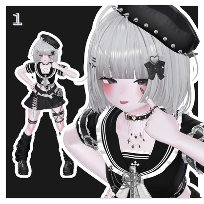 【Sio専用】FaceAnimation＋Pose＋Blendshape