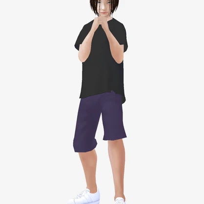 適度なリアル感の着せ替えドール　大人男性　着衣ver　素体 vroidデータ　VRMデータ