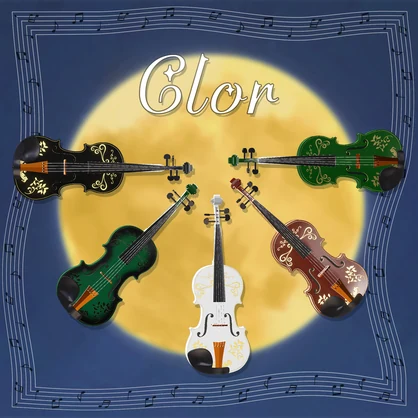 曲と光が流れる！　月光のバイオリン～Clair de Lune～