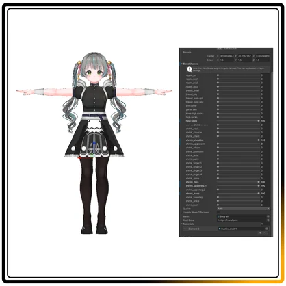 Maid Set [ 23 Avatar ]
