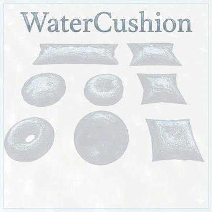3Dモデル　WaterCushion