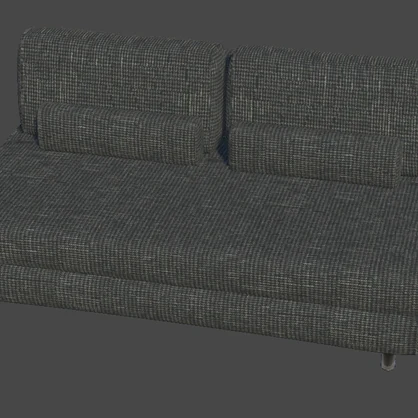 【3Dモデル】ソファー5種x10色