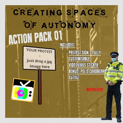 Videovirus Action pack 01 - Protest sign
