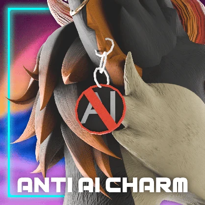 Anti AI Charm