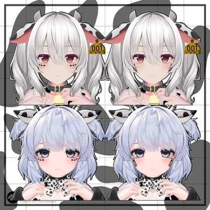 【8アバター対応】🐮MilkyMoo Spots🥛