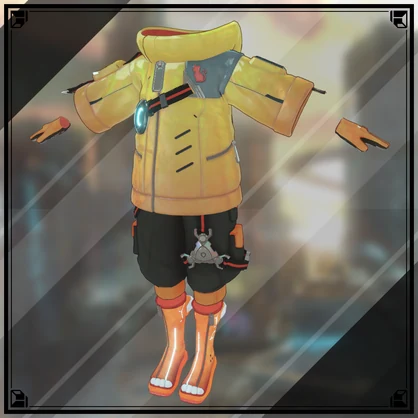 サイバーキャットジャケット【11アバター対応・VRChat向け3Dモデル】