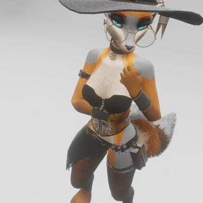 Witch Outfit for Winterpaw Fem Canine