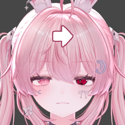 【VRC】セレナ専用病みうさアイ＆メイクテクスチャ