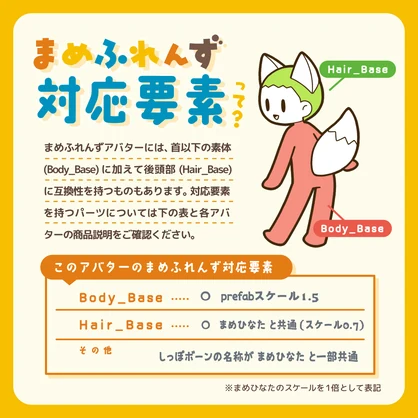 ぐるぐるツノのサーティーン　🌱まめふれんず共通素体【version1.0】【オリジナル3Dモデル】
