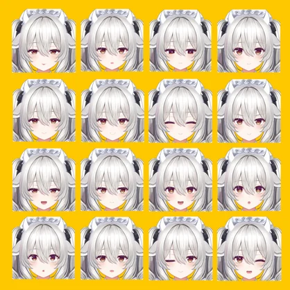 【ミルティナ】表情差分32種（5種無料）