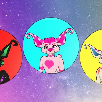 Cruxes (VRChat 3D Models, VTuber Avatar)