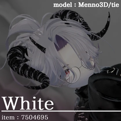 【Menno3D】ActiveDangoHair（freecollar）