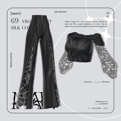 69 WIDOW’S WEB | HALLOWEEN | VROID