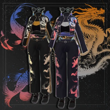 【50%OFFセール中】【ビナア〈Binah〉用】─Polaris_Wear─【Modular Avatar対応】