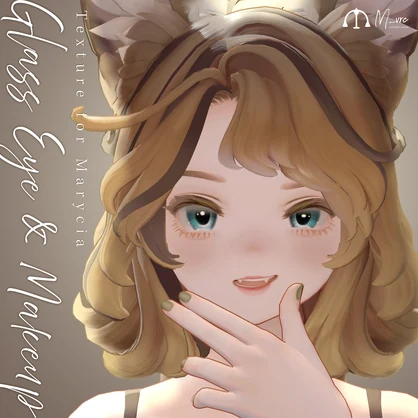 【Marycia】Glass Eye & Makeup Texture