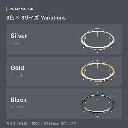 GYRO HALO ｜ 回る・揺れるヘイロー【VRChat想定・汎用・MA対応・回転ON/OFF】