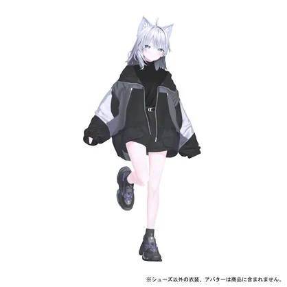 「nexyr」３D衣装（シューズ）モデル（lapwing、Marycia、しなの対応）