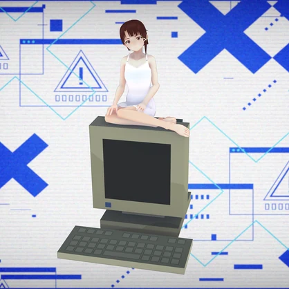 [SALE] Lain Iwakura (Serial Experiments Lain) Vroid