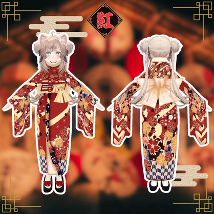 【マヌカ専用衣装】紅