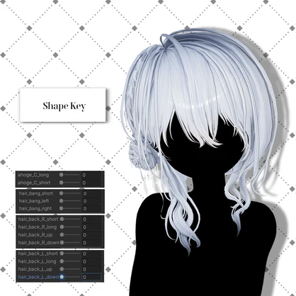 🌹<17 Avatar>Rose hair & Pearl Accessory Set🌹