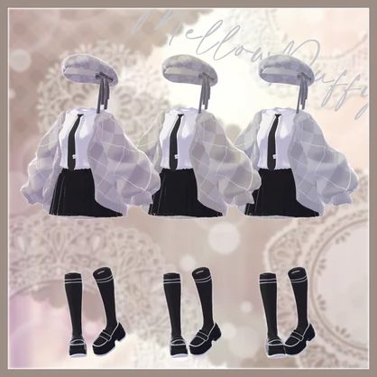 🎀Sale ～6/26🎀MellowPuffy【複数アバター対応】